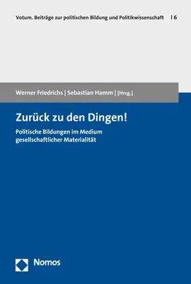 Cover: Zurück zu den Dingen! (Nomos)
